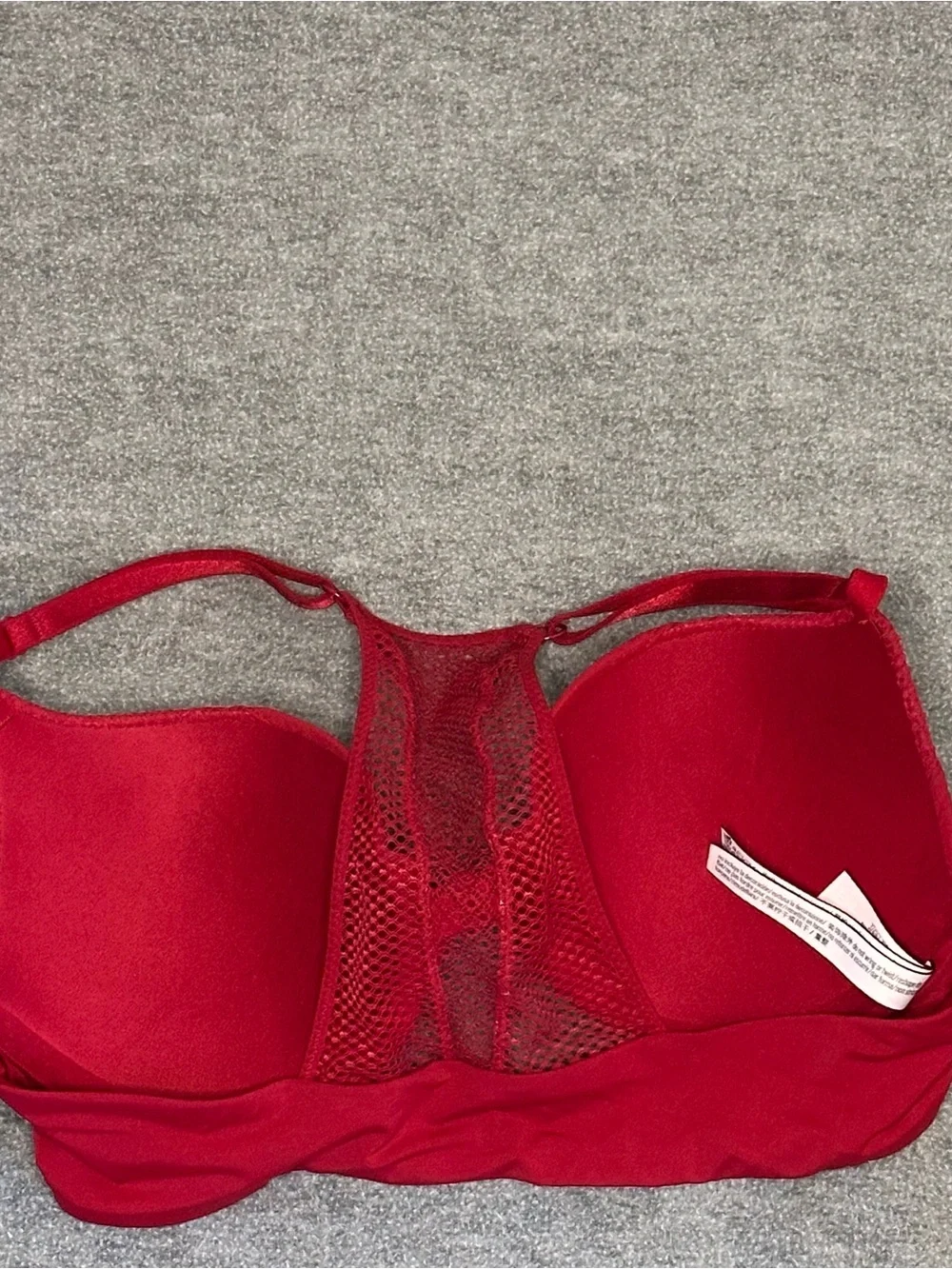 Victoria's Secret Red Racerback Push-Up Bra - Picture 7 of 7